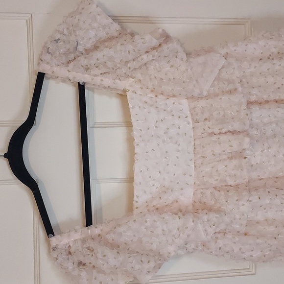 Black Halo Reggi Floral Squareneck Mini Dress - Picture 6 of 12